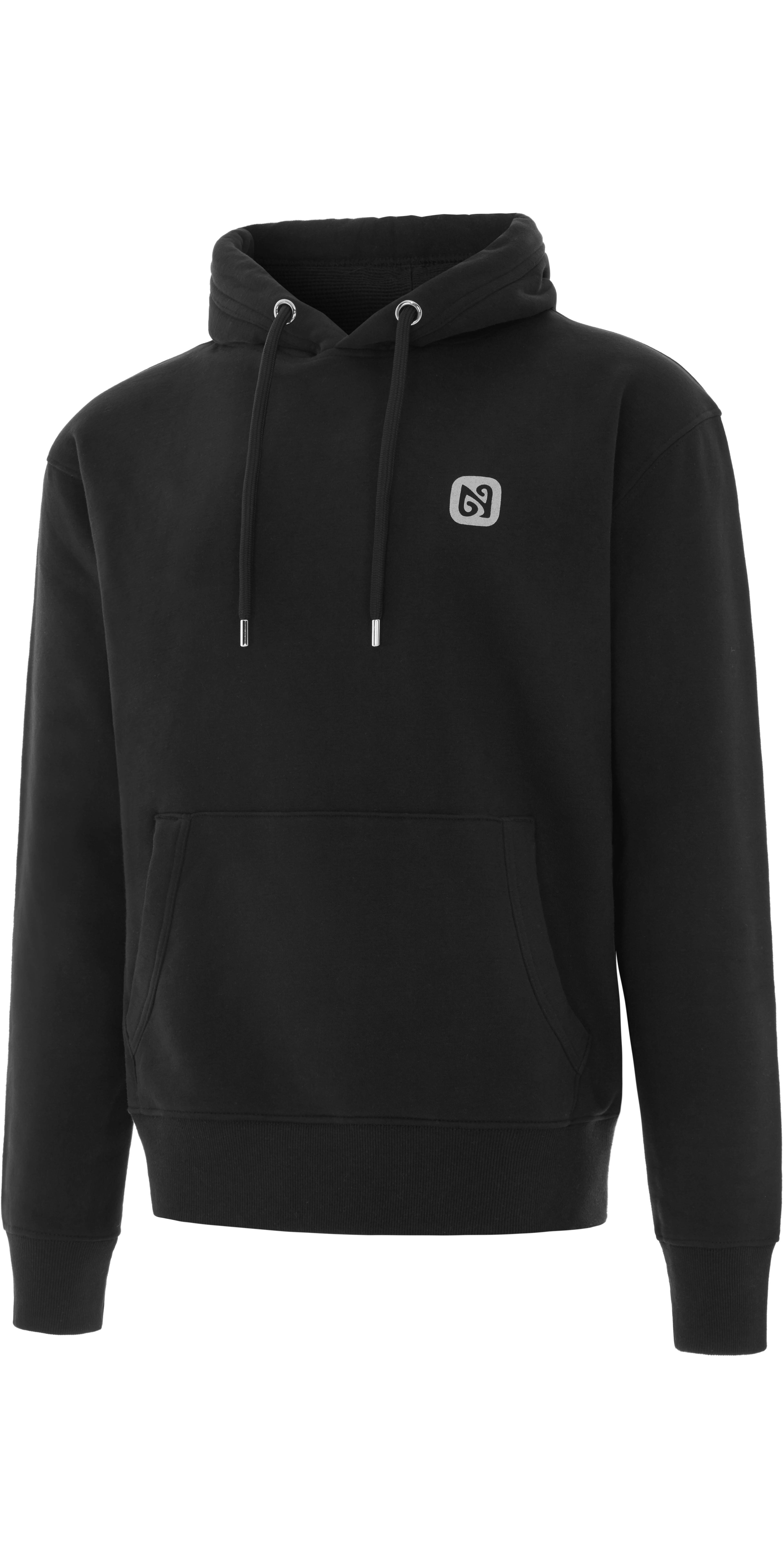 2025 Nyord Logo Hoodie AM001 - Black Charcoal